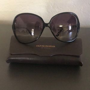 Oliver People’s Chelsea black oversized sunglasses